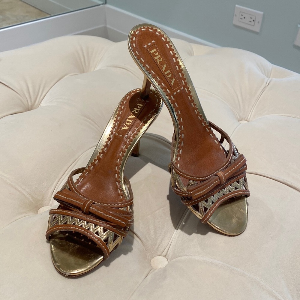 Prada heels 39